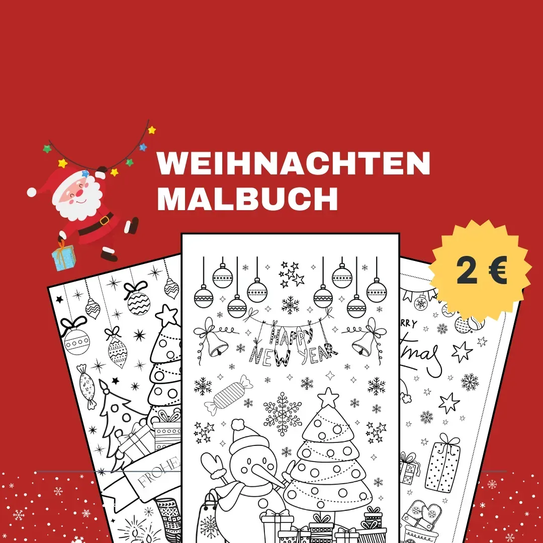 Weihnachten Ausmalbilder  [2€] - Kostenloses Piraten Ausmalbild für Kinder zum Ausdrucken
